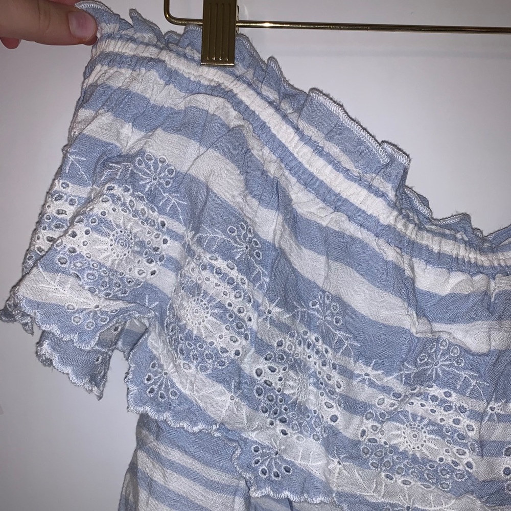 Off the Shoulder Beachy Shirt! NEVER WORN.